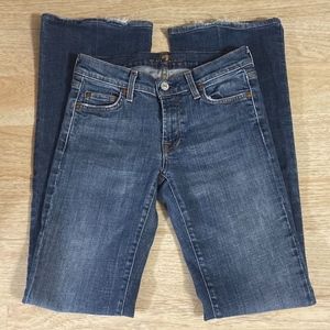 7 For All Mankind Flare Jeans Medium Wash 27